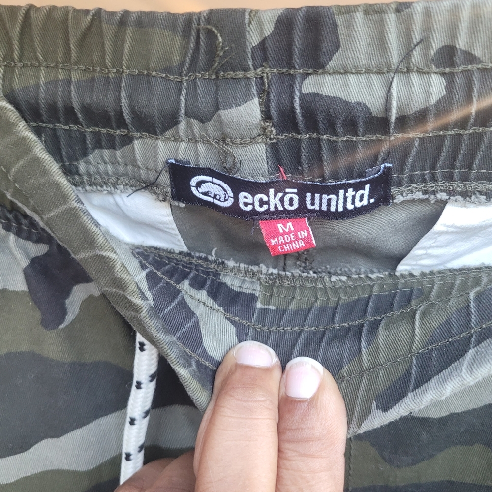 Mens Camo/ Army Pants Green size Medium - Picture 2 of 4